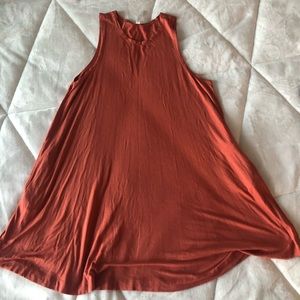 Rust Swing Dress